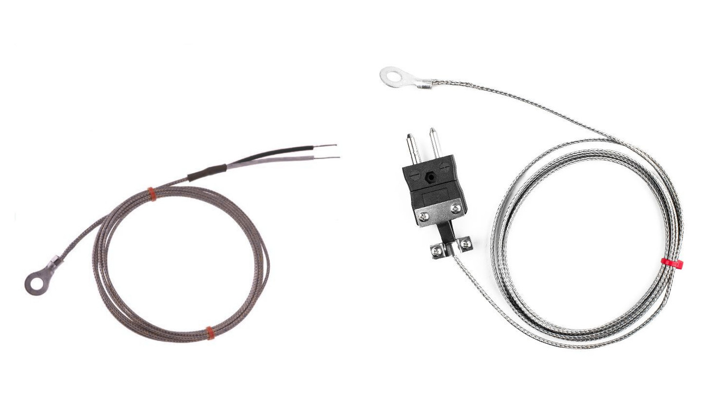IEC-Unterlegscheiben-Thermoelement, glasfaserisoliertes Kabel mit Edelstahl-bergeflecht Typ J
