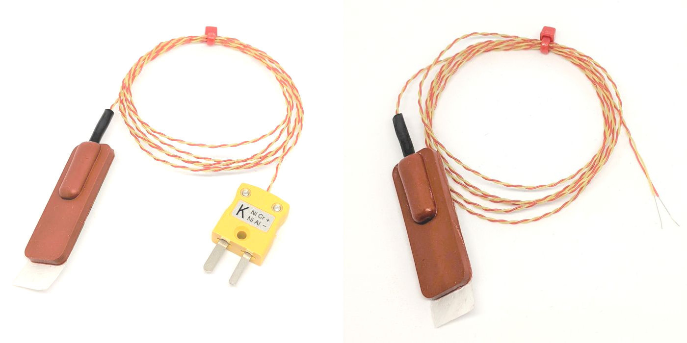 ANSI Silikonkautschuk Patch Thermoelement, PFA Twin Twisted