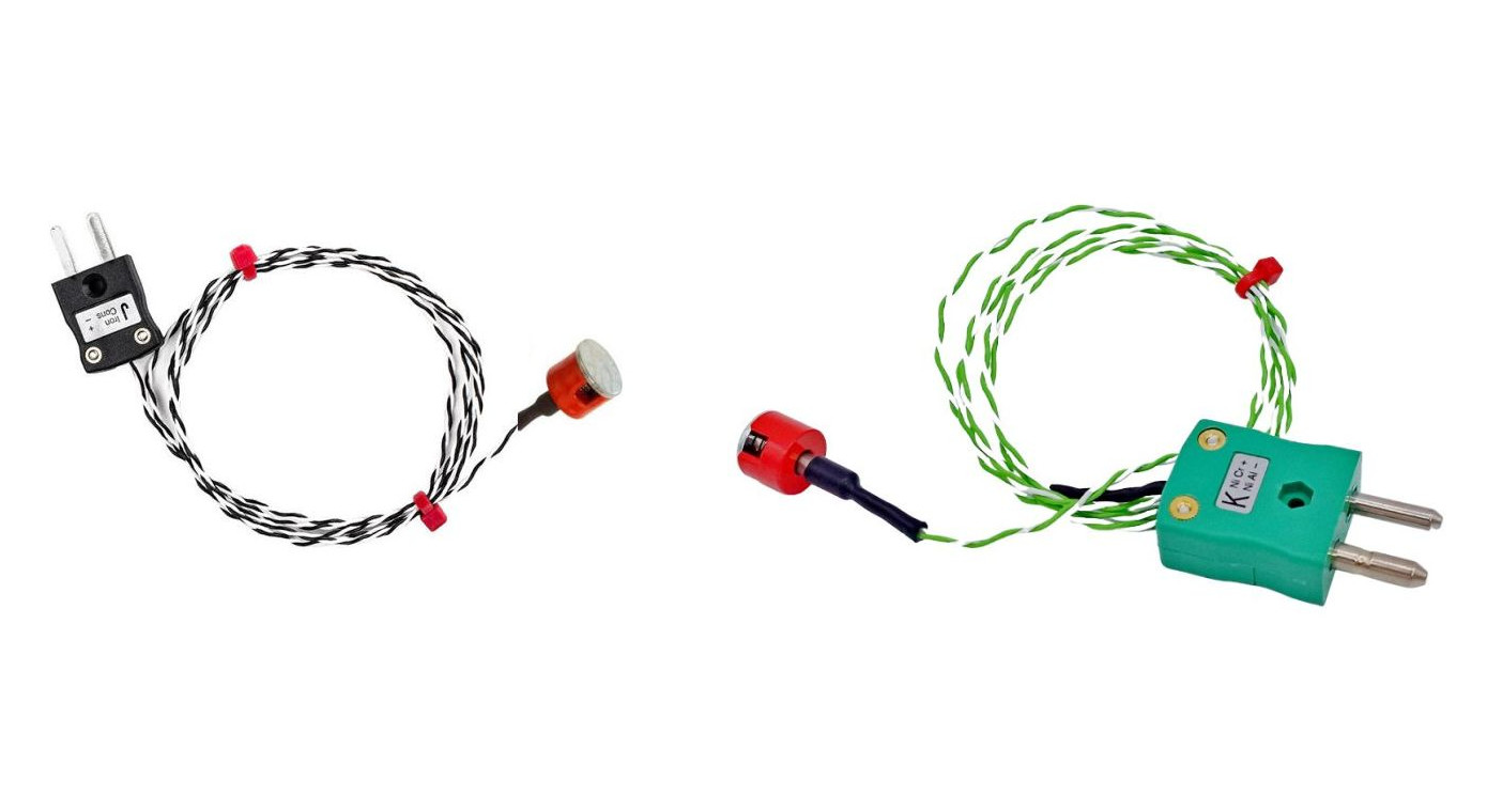 IEC Typ K 0,7 kg Zugknopf-Magnet-Thermoelement, PTFE-isoliert