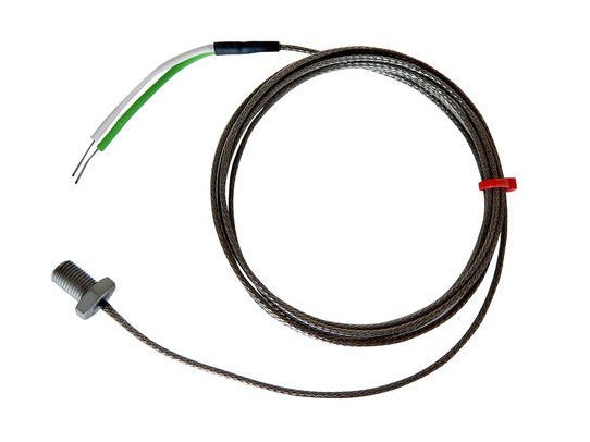 IEC-Bolzen-Thermoelement, Glasfaser-Edelstahl ber geflochtenem Kabel - Typ K