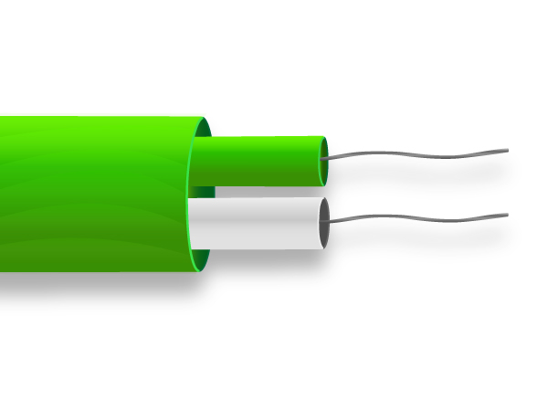 PFA-Flachpaar-Thermoelementkabel / Draht IEC