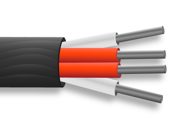 PTFE-isoliertes PRT-Sensorkabel / -kabel