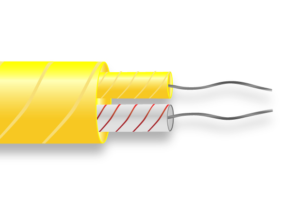 Glasfaserisoliertes Thermoelementkabel / Draht ANSI