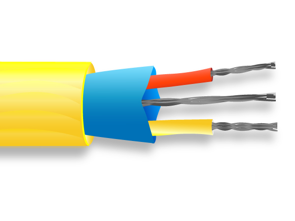 PVC-Mylar-geschirmtes Thermoelementkabel / -draht ANSI