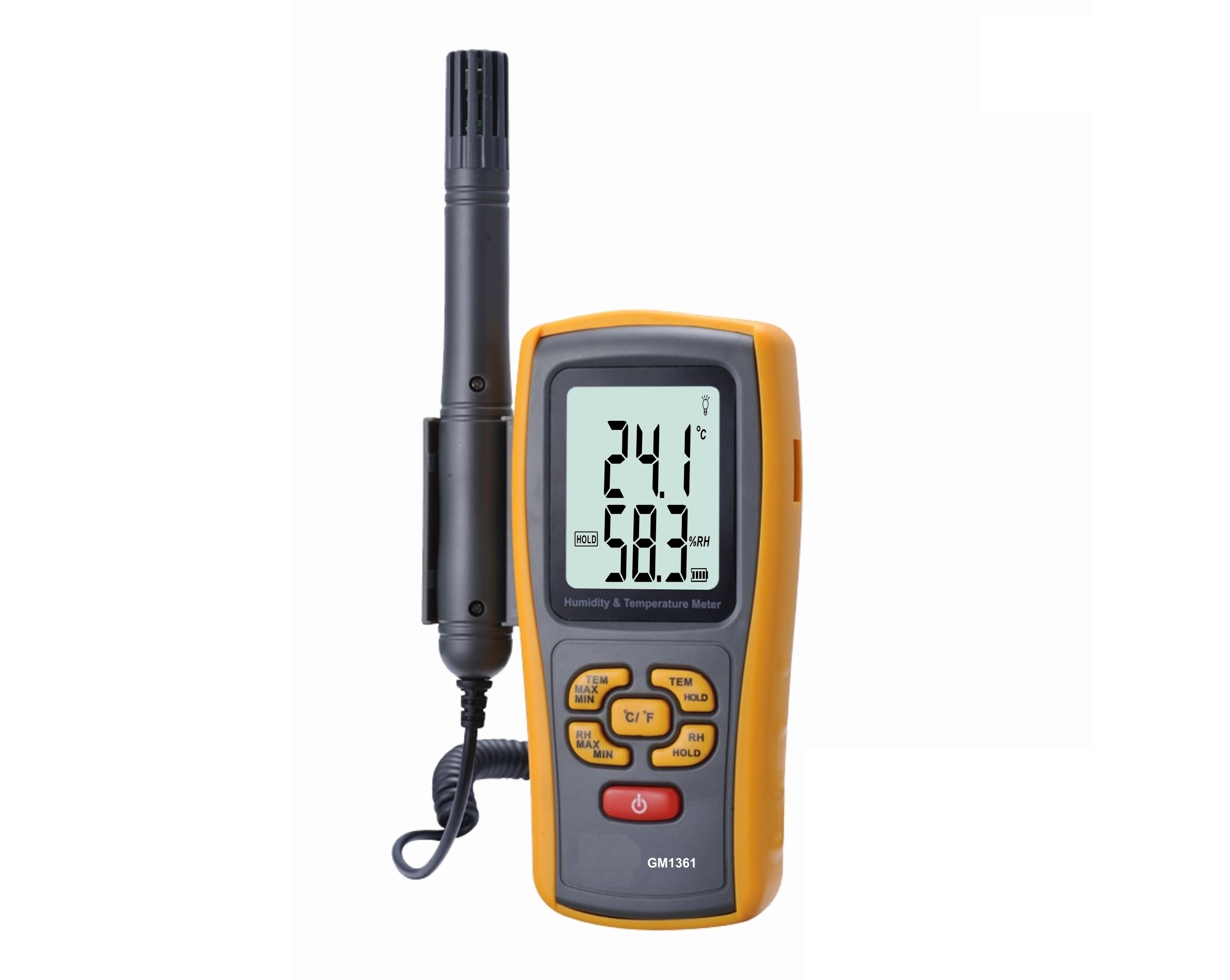 Temperatur- und Feuchtigkeitsmesser