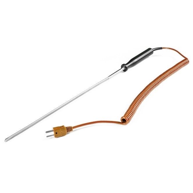Handheld zwischen Packung / flacher Lebensmittelsonde Typ T IEC 4,0 mm Durchmesser x 140 mm Lnge