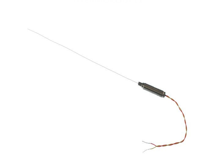0,75 mm Durchmesser mineralisoliertes Thermoelement mit Gewindepoti und ANSI-Enden