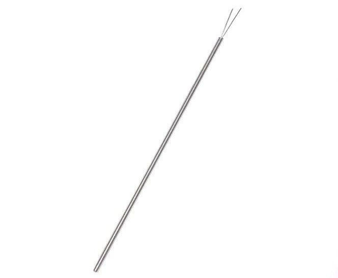 Schnell ansprechendes Thermoelement mit 0,75 mm Durchmesser und IEC-Blanke-Tails