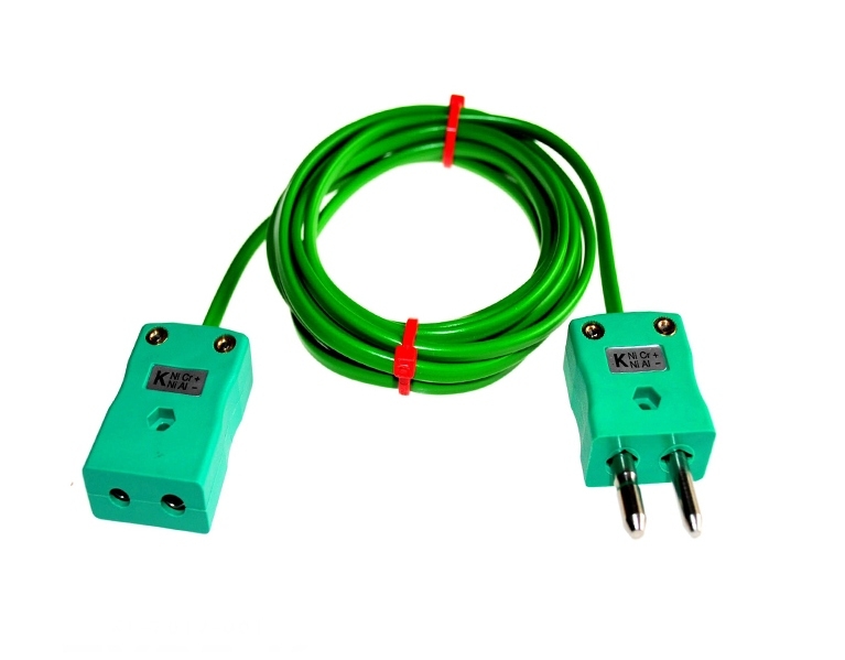 PVC-isoliertes Kabel / Kabel mit Thermoelement-Steckern und -Buchsen IEC