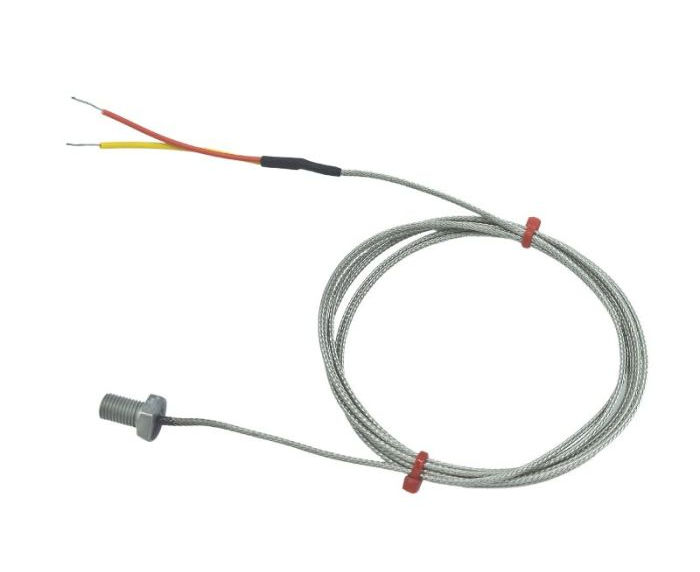 ANSI Bolt Thermoelement, Glasfaser-Edelstahl ber geflochtenem Kabel