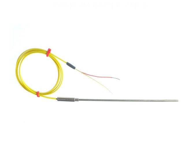 Mineralisoliertes Thermoelement mit glatter Topfdichtung und PFA-isoliertem ANSI-Kabel