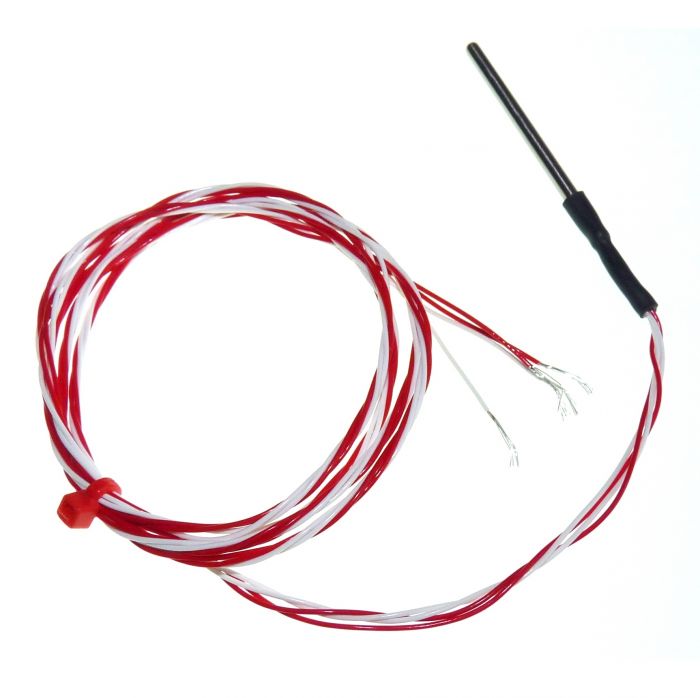 Pt100 Klasse B Sensoren mit teflonisolierter Leitung - Typ PRT - 3,0 mm Durchmesser