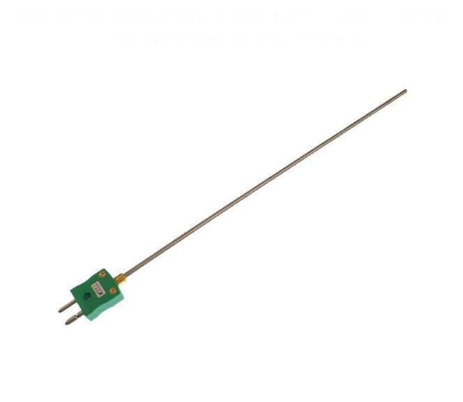 IEC Mineralisoliertes Thermoelement mit Standardstecker - Typ K