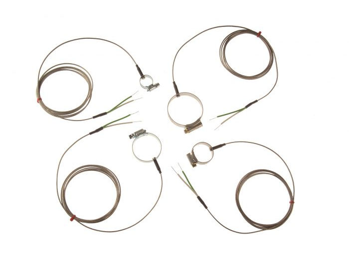 IEC Rohroberflche Jubilums-Clip-Thermoelement, Glasfaser-Edelstahl-Geflecht