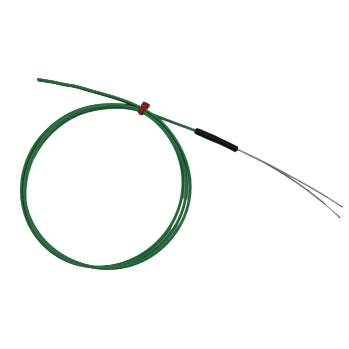 Hermetisch abgedichtetes Draht-Thermoelement IEC Typ K mit Bare-Tails-Anschluss