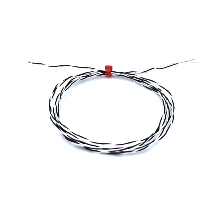 PTFE-isoliertes, doppelt verdrilltes IEC-Thermoelement mit freiliegender Verfassung und nackten Schwnzen - Typ J