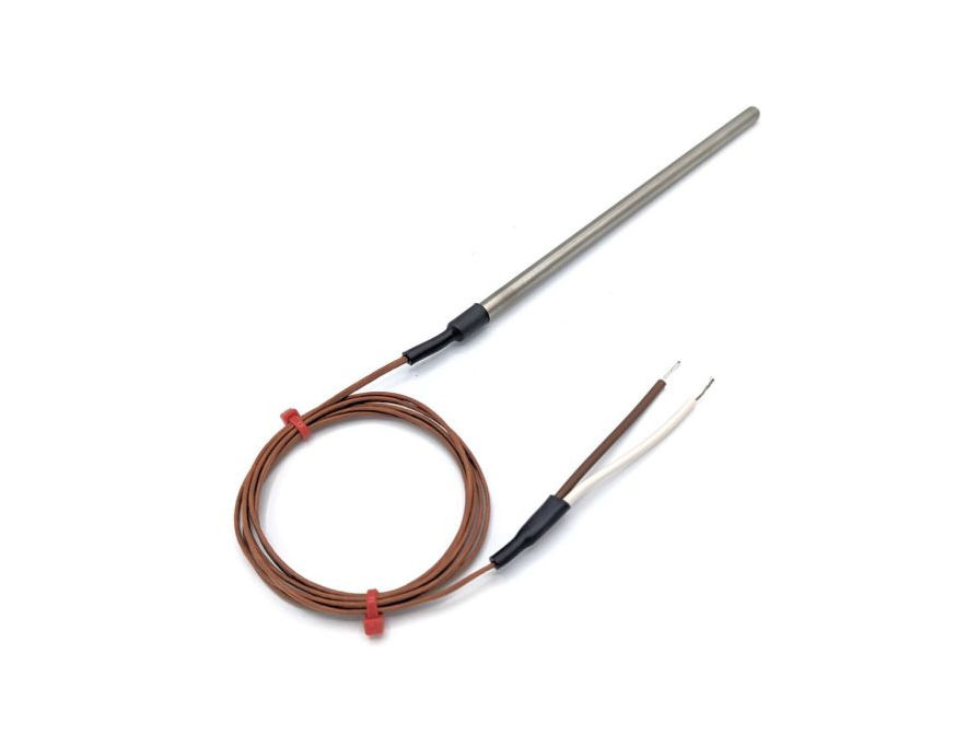 IEC-gefertigte Rohrthermoelemente mit Crimpdichtung und Anschlussdraht - Typ T - 3 mm Manteldurchmesser