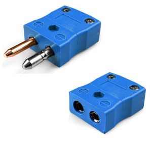 Standard Thermoelement Stecker & Sockel AS-T-M+F Typ T ANSI