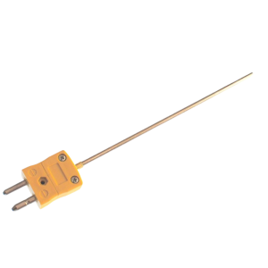 ANSI Mineralisoliertes Thermoelement - Typ K mit Standardstecker - 1,5 mm x 1000 mm
