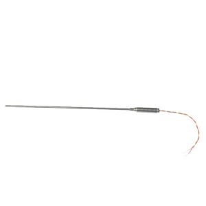 ANSI Mineralisoliertes Thermoelement mit Gewindetopf und 100 mm PFA-isoliertem Twin Twisted ANSI-Kabel - Typ K - SS310 Mantel - 3,0 mm x 250 mm