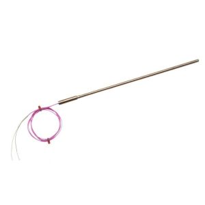 IEC Mineralisoliertes Thermoelement mit glatter Topfdichtung und 1 m PFA-isoliertem IEC-Kabel - Typ N - 1,5 mm x 1000 mm