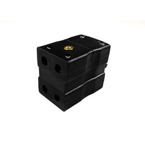 Standard Thermoelement Connector Duplex-Sockel AS-J-FD Typ J ANSI