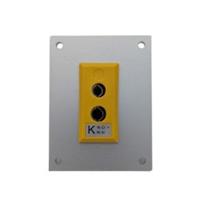 Thermoelement-Steckverbinder Aluminium-Panel mit ANSI-Standard-Buchsen vom Typ K