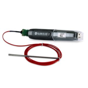 Lascar EL-USB-ULT-LCD+ Hochpräziser USB-Datenlogger mit LCD und Ultra-Low Cryogenic Temperature Probe