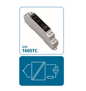Status SEM1605/TC - Thermoelement-Temperaturmessumformer PC Programmierbar mit Druckknopfkalibrierung