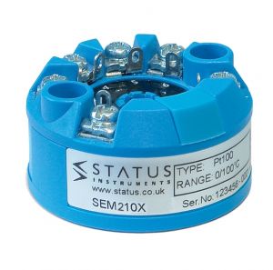 Status SEM210X PC Programmierbarer ATEX-zugelassener Temperaturmessumformer mit Universaleingang