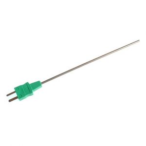 IEC-Allzweck-Thermoelement-Sonde mit angespritztem Miniaturstecker - Typ K - 110 mm