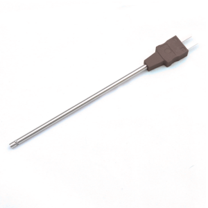 IEC-Luftsonden-Thermoelement-Sonde mit angespritztem Miniaturstecker - Typ T - 110 mm