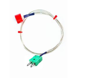 IEC Typ K 1,9 kg Zugknopf-Magnet-Thermoelement, PFA-isoliertes Kabel mit Edelstahl-bergeflecht mit Miniatur- oder Standardstecker