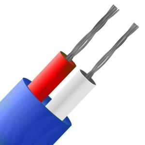 Typ K PFA-isoliertes Flachpaar-Thermoelement-Kabel / -Draht (JIS)