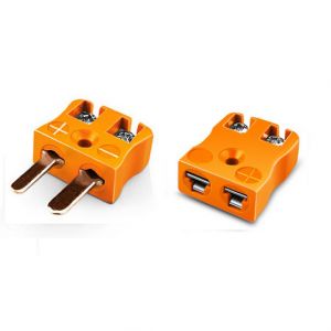 Miniatur-Schnellverdrahtungs-Thermoelement-Stecker und -Buchse IM-R/S-MQ+FQ Typ R/S IEC