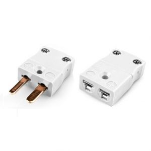 Miniatur Thermoelement Stecker & Sockel AM-CU-M+F Typ CU ANSI