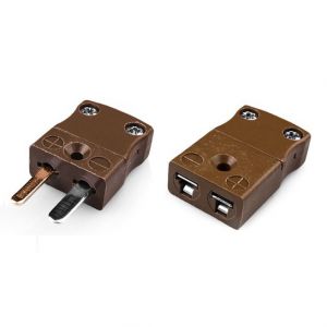 Miniatur Thermoelement Stecker & Sockel JM-T-M+F Typ T JIS