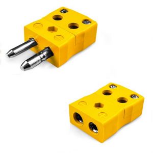 Standard Quick Wire Thermoelement Stecker & Sockel AS-K-MQ+FQ Typ K ANSI
