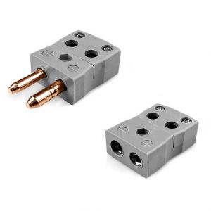 Standard Quick Wire Thermoelement Stecker & Sockel AS-B-MQ+FQ Typ B ANSI