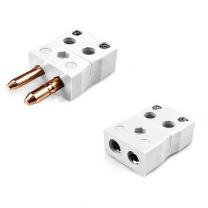 Standard Quick Wire Thermoelement Stecker & Sockel AS-CU-MQ+FQ Typ CU ANSI