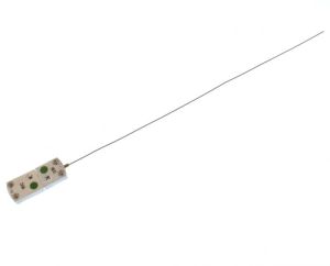 Thermoelement mit Miniatur-Keramikstecker und Keramiksockel (650C) IEC, Typ K - 1,5 mm Durchmesser, 300 mm Lnge