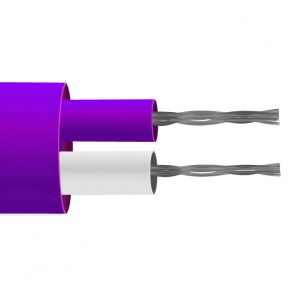 Typ E PFA Isoliertes Flachpaar ThermoelementKabel / Draht (IEC)