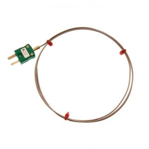 Mineralisoliertes Thermoelement mit Miniaturstecker IEC - Typen K,J,T,N