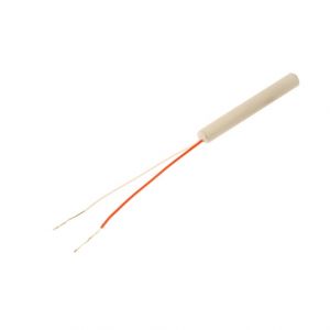 Keramikummantelte Pt1000 Grade A Einstze - 2-Draht mit 50mm Kabellnge