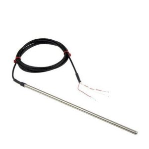 Pt100 Przisionssonde mit 2 Meter Leitung - Typ RTD / PRT - 6,0 mm Durchmesser - 250 mm Lnge mit D-Stecker