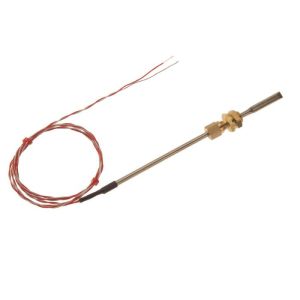 Sonde mit flacher Spitze  Typ RTD / PRT  2M Lnge