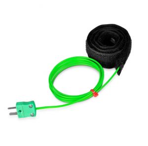 Velcro Thermoelement, PFA mit Miniaturstecker - Typ K,T