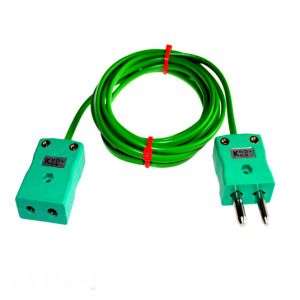 Typ K PVC-Verlngerungskabel mit Standardstecker und -buchse (IEC)