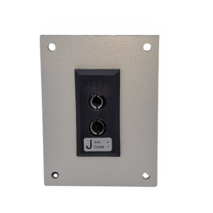 Thermoelement-Steckverbinder Aluminium-Panel mit Steckdosen nach IEC-Norm Typ J
