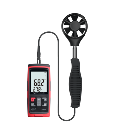 Produktbild von HT76 Digitales Anemometer – 0,7–30 M/s, Multi-Einheiten, Max Hold, Farbige Hintergrundbeleuchtung, Für Windmessung
